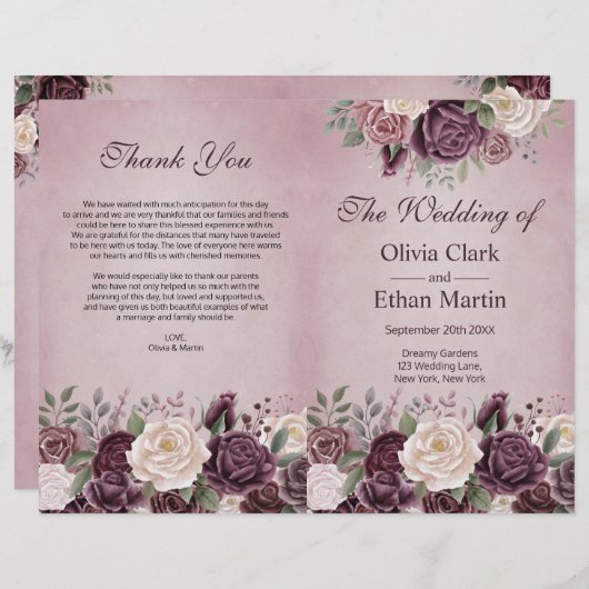  Roos dat bloemen bloeit (Voorkant / Achterkant)