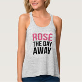 Roos de Dag Away Citaat Tanktop (Voorkant)