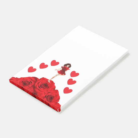 Roos De danser Post-it® Notes (Schuin)