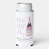 Roos De hele dag Napa Winery Bachelorette (Seltzer Voorkant)