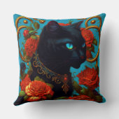 Roos de Kat Worpkussen  Kussen (Achterkant)