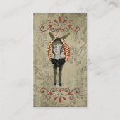 Roos Donkey White  Visitekaartjes (Achterkant)