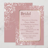  Roos Douane Bridal Shower Uitnodiging (Voorkant / Achterkant)