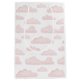 Roos Dreamtime Waterverf Clouds Gift Bag Medium Cadeauzakje