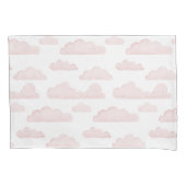 Roos Dreamtime Waterverf Clouds Kussensloop (Voorkant-Links)