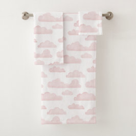 Roos Dreamtime Waterverf Wolken Handdoek