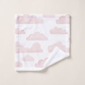 Roos Dreamtime Waterverf Wolken Handdoek (Wasdoekje)