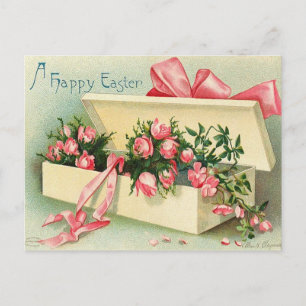 Roos Easter Briefkaart