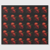 Roos en Apple Cadeaupapier (Vlak)