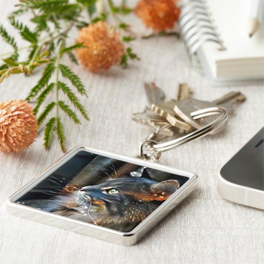 Roos en het Magische Licht Sleutelhanger (Zijkant)