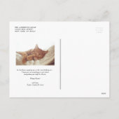  Roos en Hydrangea Foto Happy Easter Feestdagenkaart (Achterkant)