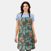 Roos en kleine vogel, William Morris Schort (Gedragen)