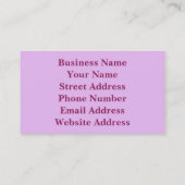 Roos en krottenkruis visitekaartje (Achterkant)