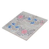 Roos en Larkspur, William Morris Tegeltje (Zijkant)