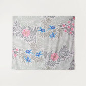 Roos en Larkspur, William Morris Wandkleed (Voorkant (horizontaal))