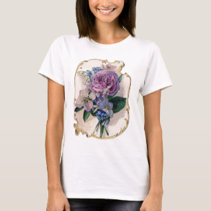 Roos en Lily van de vallei T-shirt
