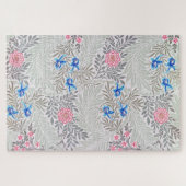 Roos en Ridderspoor, William Morris Legpuzzel (Horizontaal)