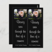 Roos en Roos Bud Bladwijzer Briefkaart (Voorkant / Achterkant)