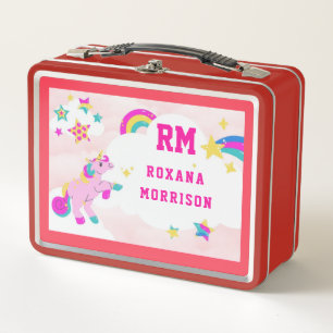 ROOS EN ROZE EN GEVLEUGELDE EENHOORN LUNCH SINAASA