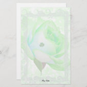Roos en Shamrock! Briefpapier (Voorkant / Achterkant)