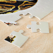 Roos en slang - Ball Phyton Legpuzzel (Zijkant)