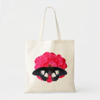 Roos en slibstaart tote bag