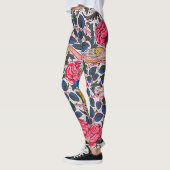 Roos en vogel, William Morris Leggings (Links)