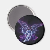 Roos Fairy Magnet Magneet (Voorkant / Achterkant)