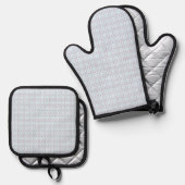 Roos Felicity Oven Mitt en Pot Holder Set (Voorkant / Achterkant)