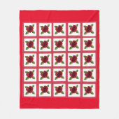 Roos Fleece Blanket (Voorkant)