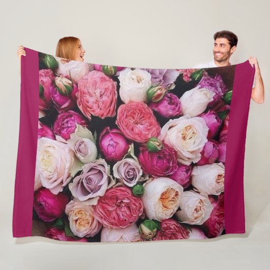 Roos Fleece Deken (In situ)