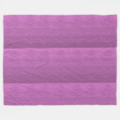 Roos Fleece Deken (Voorkant (Horizontaal))