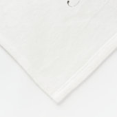 Roos Fleece Deken (Hoek)