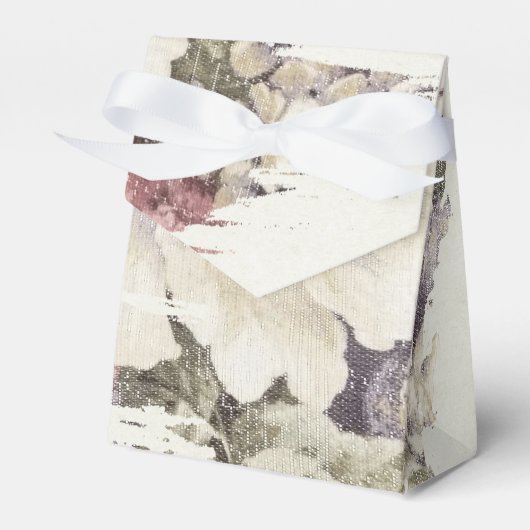 roos floraal abstract bedankdoosjes (Voorkant Zijde)