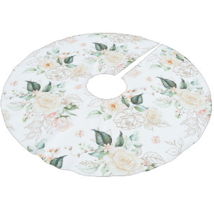 Roos Floral Garden Pattern Kerstboom Rok