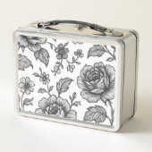 Roos Floral Pattern (Achterkant)