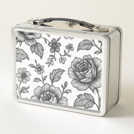 Roos Floral Pattern (Achterkant)