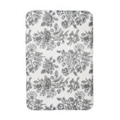  Roos Floral Pattern Badmat (Voorkant Verticaal)