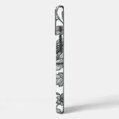  Roos Floral Pattern Case-Mate iPhone Case (Achterkant / Links)
