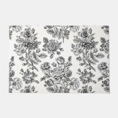  Roos Floral Pattern Deurmat (Voorkant)