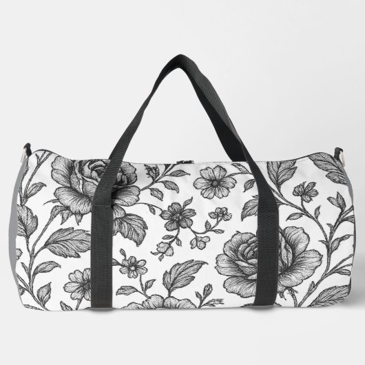Roos Floral Pattern Plunjezak (Voorkant)