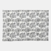 Roos Floral Pattern Theedoek (Horizontaal)
