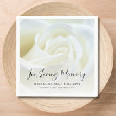 Roos Floral Photo Memorial begrafenis Servet