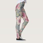 Roos Floral Print Leggings (Rechts)