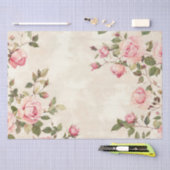  Roos Floral Tissuepapier (Craft)