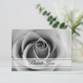 Roos Flower Bedankt voor je sympathie (Staand voorkant)