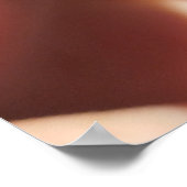 Roos Flower Poster (Hoek)