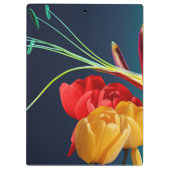 Roos Flowers-17250 Klembord (Achterkant)