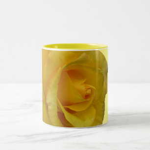 Roos Flowers Mok Coffee Cup Gele rozen Cup