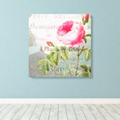 Roos Frans Accent Shabby Premium Wrapped Canvas (Insitu (Houten vloer))